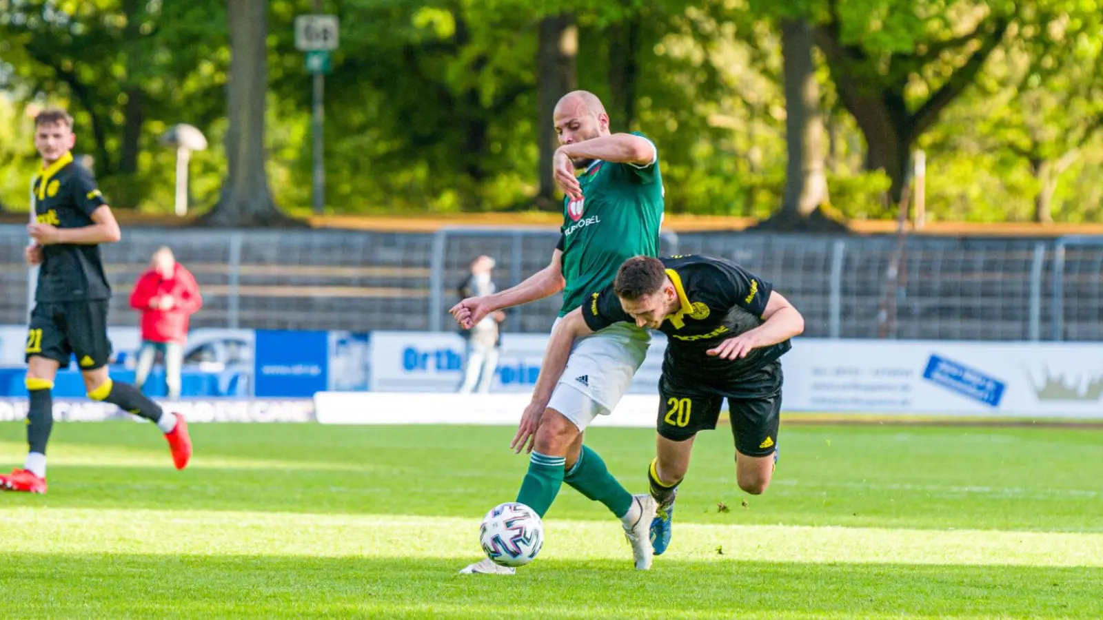 Adam Jabiri war in der ersten Hälfte nicht zu stoppen. (Foto: Peter Glaser)