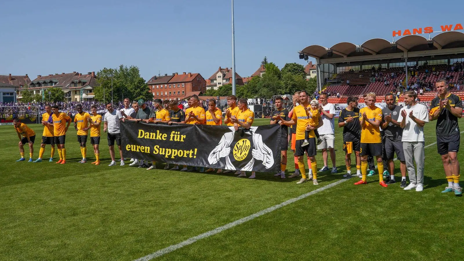 SpVgg Bayreuth gegen Erzgebirge Aue (Bildergalerie) (Foto: Dörfler)