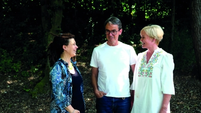 Kulturbotschafter in Oberfranken. V.l.: Sabine Gollner, Claus und Susanne Rottenbacher.  (Foto: red )