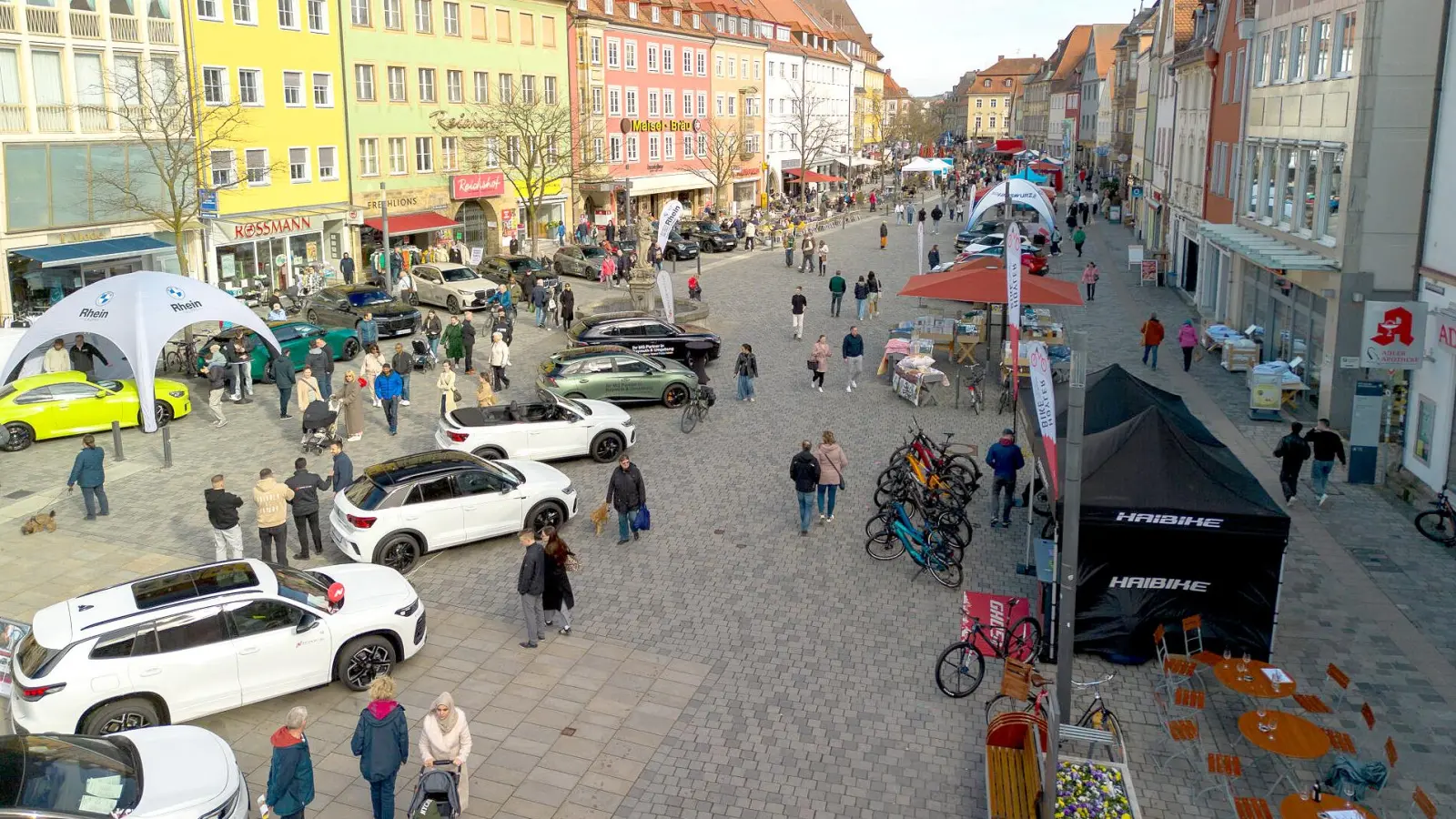 Die Gewerkschaft ver.di hat für Freitag, 10. April und Samstag, 11. April, ganztägige Streiks angekündigt. In der Innenstadt finden gleichzeitig „Bayreuther Mobilitätstage“ am Samstag, 11. und Sonntag, 12. April, statt. (Foto: gmu)