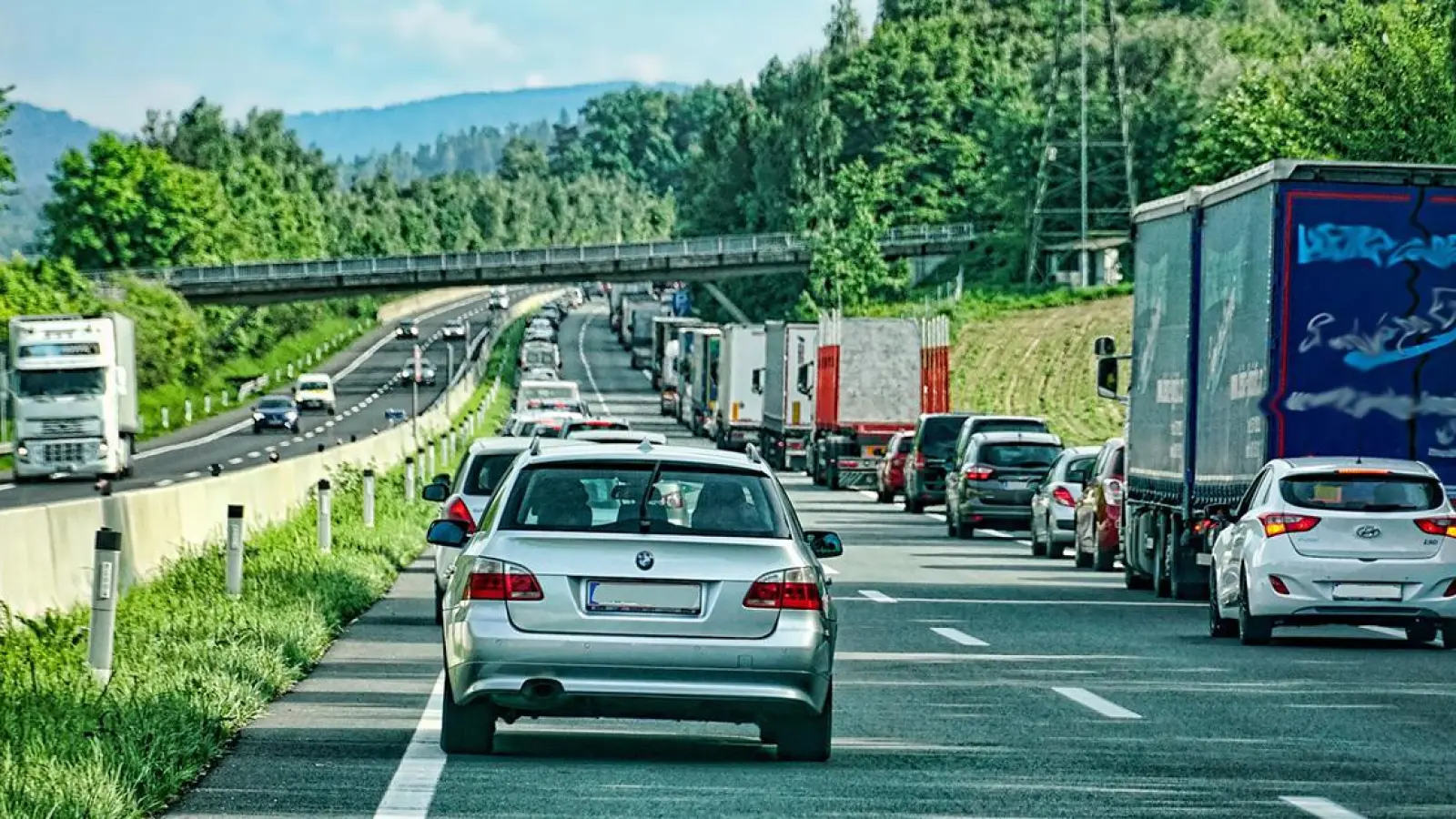 Bayreuth A9 Unfall Stau (Foto: Symbolbild: pixabay)