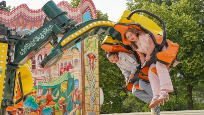 Ein Highlight für Groß und Klein: Der Familientag auf dem Bayreuther Volksfest.  (Foto: sd)