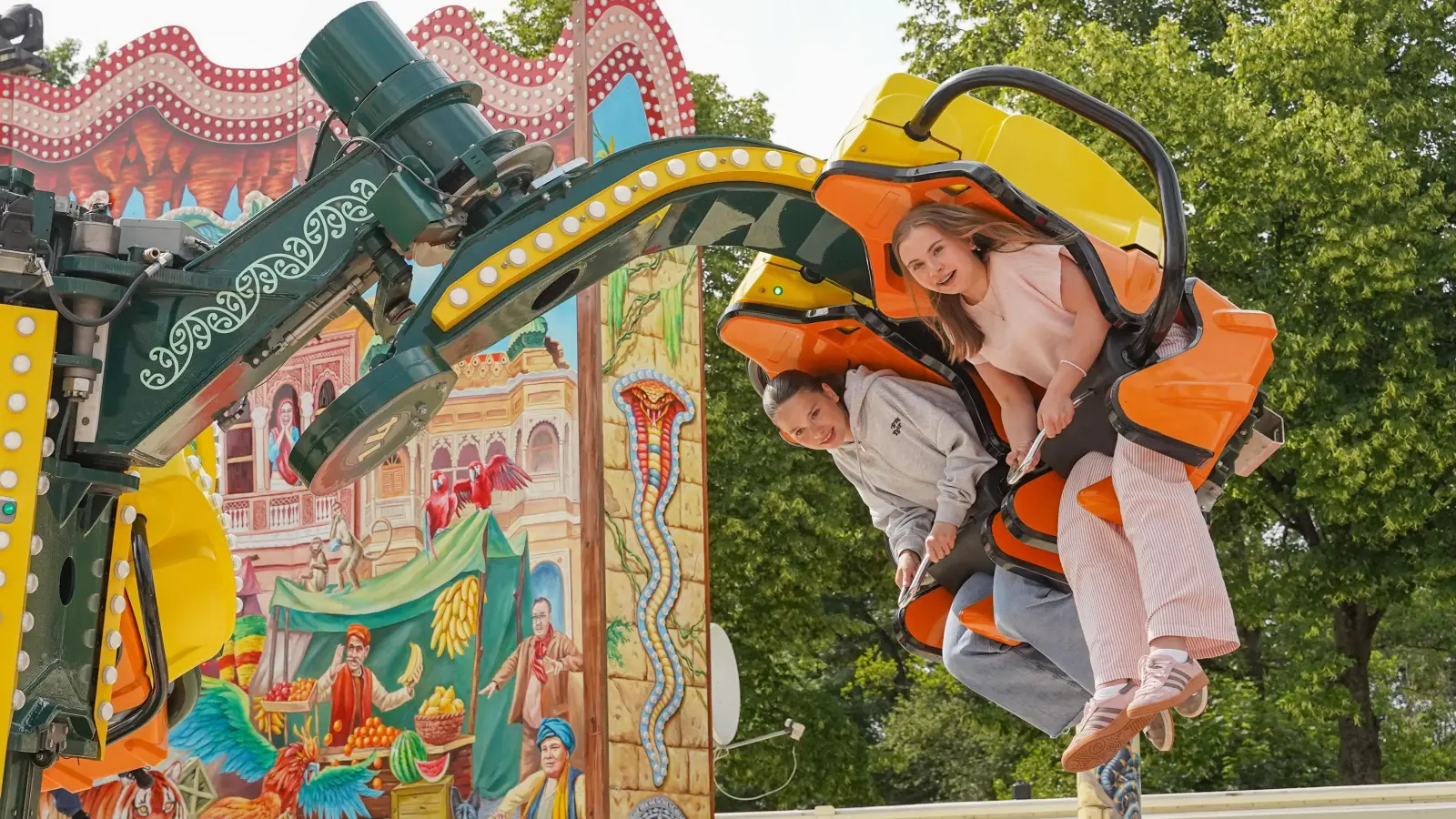 Ein Highlight für Groß und Klein: Der Familientag auf dem Bayreuther Volksfest.  (Foto: sd)