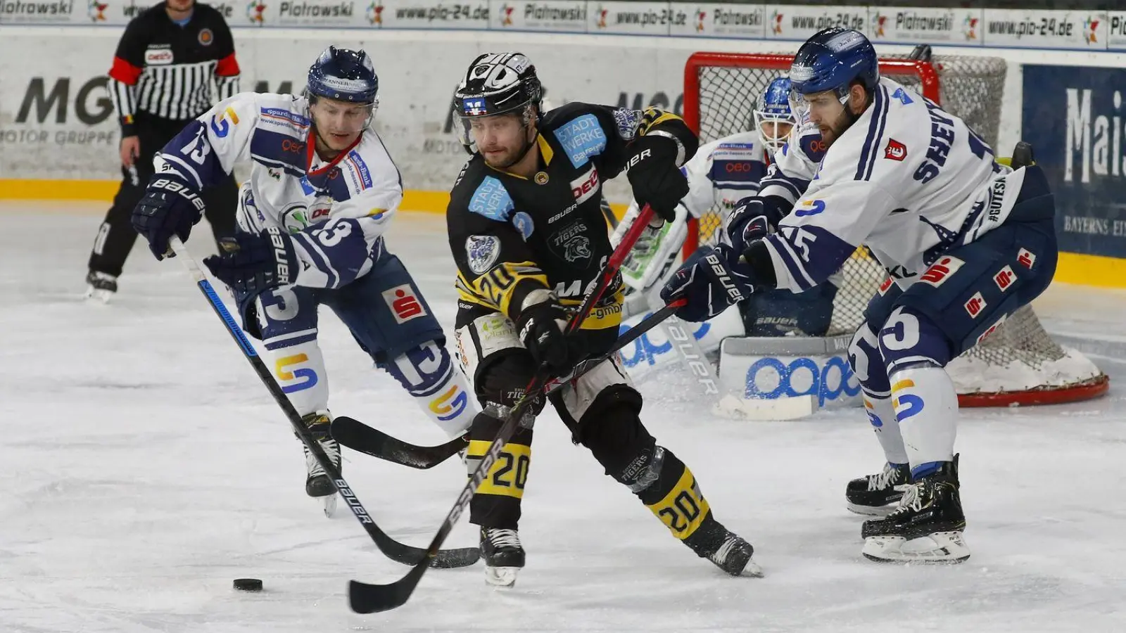 Das Quäntchen Glück fehlt den Tigers (Foto: inBayreuth.de)