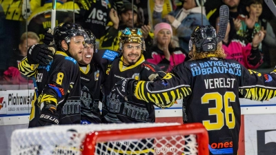 Drei souverän errungene Punkte durften die onesto Tigers heute Abend in Erding bejubeln. (Foto: Archiv/Dirk Ellmer)
