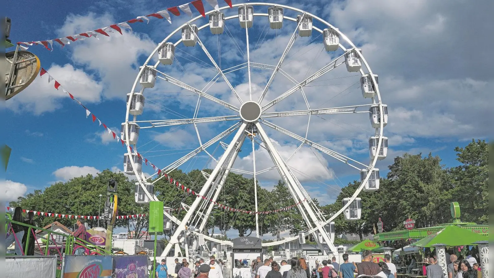 Um ein unbeschwertes Festvergnügen zu gewährleisten, gibt es auch beim Bayreuther Volksfest heuer neue Sicherheitsvorkehrungen.  (Foto: Archiv )