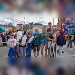 Viel los am Kindertag auf dem Bayreuther Frühlingsfest.  (Foto: sd)