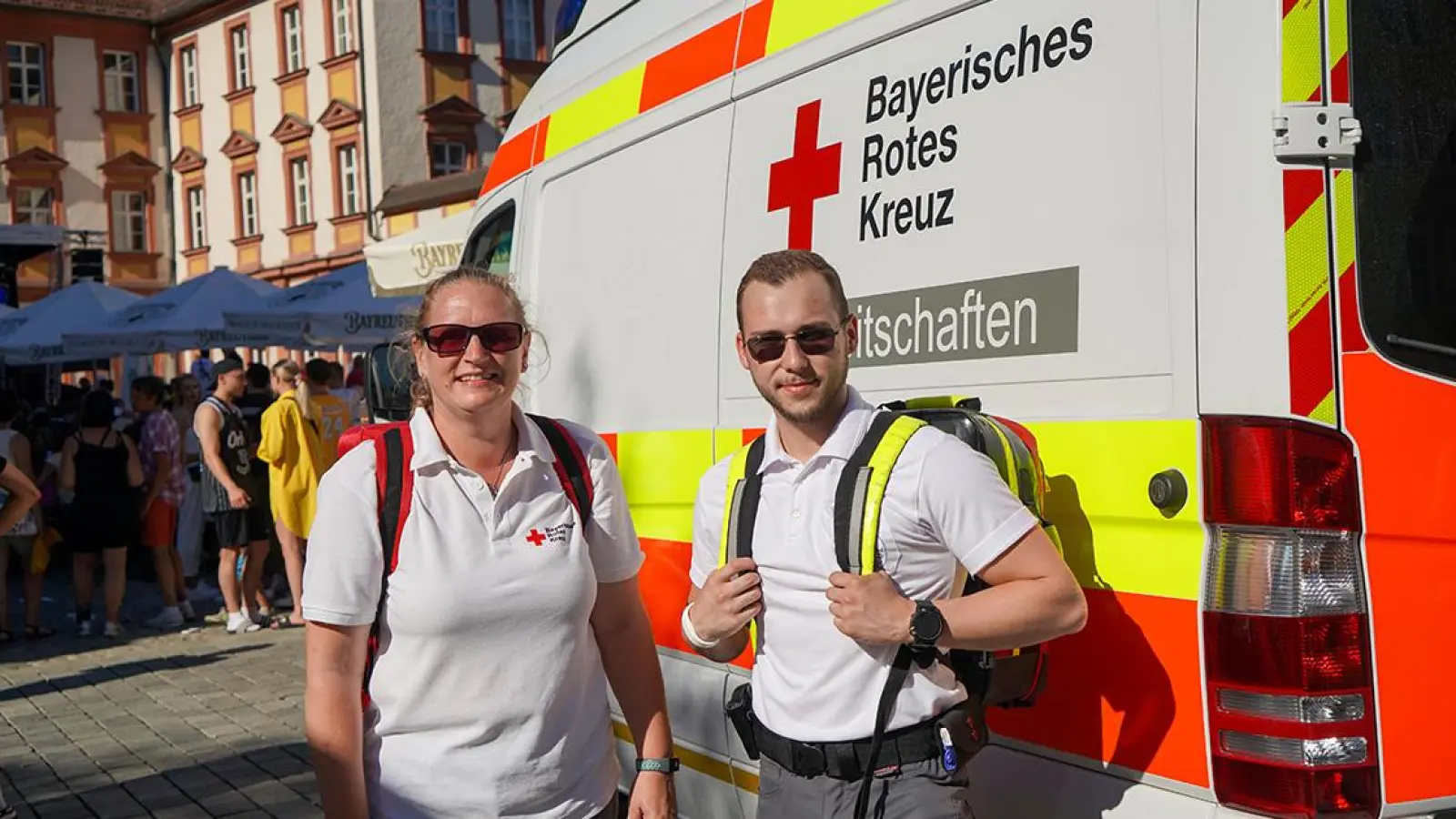 Lokalnachrichten in Bayreuth: 1.300 Einsatzstunden für das BRK (Foto: red)