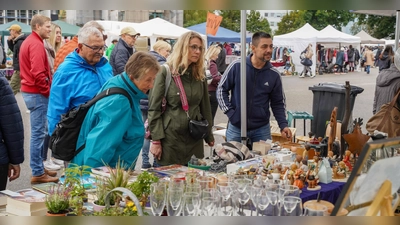 Am Samstag und Sonntag kann man wieder stöbern auf dem Frühjahrsflohmarkt auf dem Volksfestplatz.  (Foto: sd)