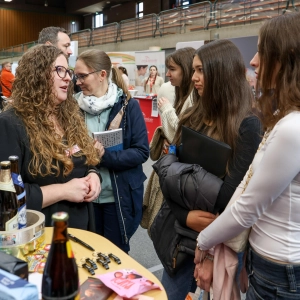 Viel los auf der Kulmbacher Karrieremesse.  (Foto: sd)