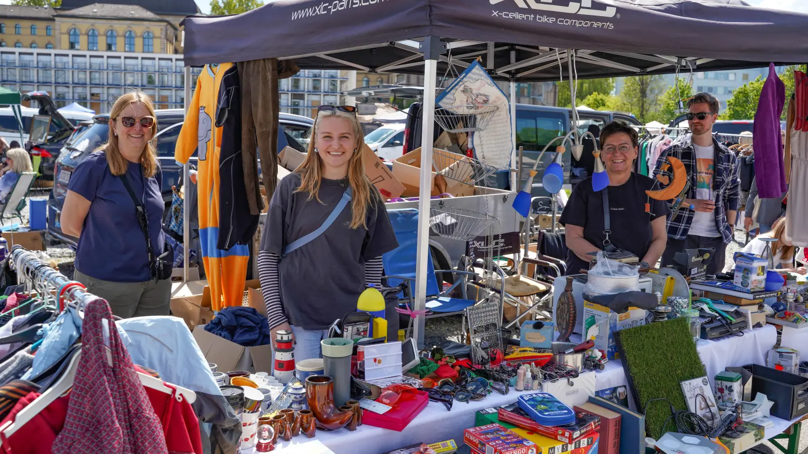 Auch in diesem Jahr war der Flohmarkt sehr beliebt.  (Foto: sd)