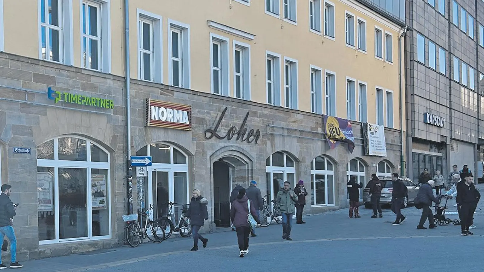 Seit einem Jahr am neuen Standort, Kanalstraße 17, am ZOH: Die florierende Norma-Filiale.  (Foto: Munzert)