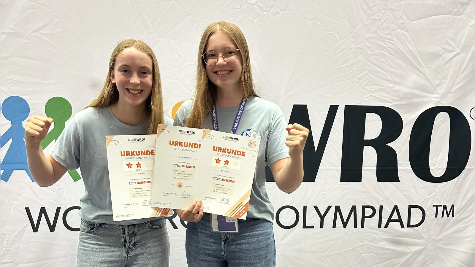 Team „Franz &amp; Gloria“, bestehend aus Maren Kerner und Inken Rosenfeldt waren ganz vorne mit dabei.  (Foto: red )