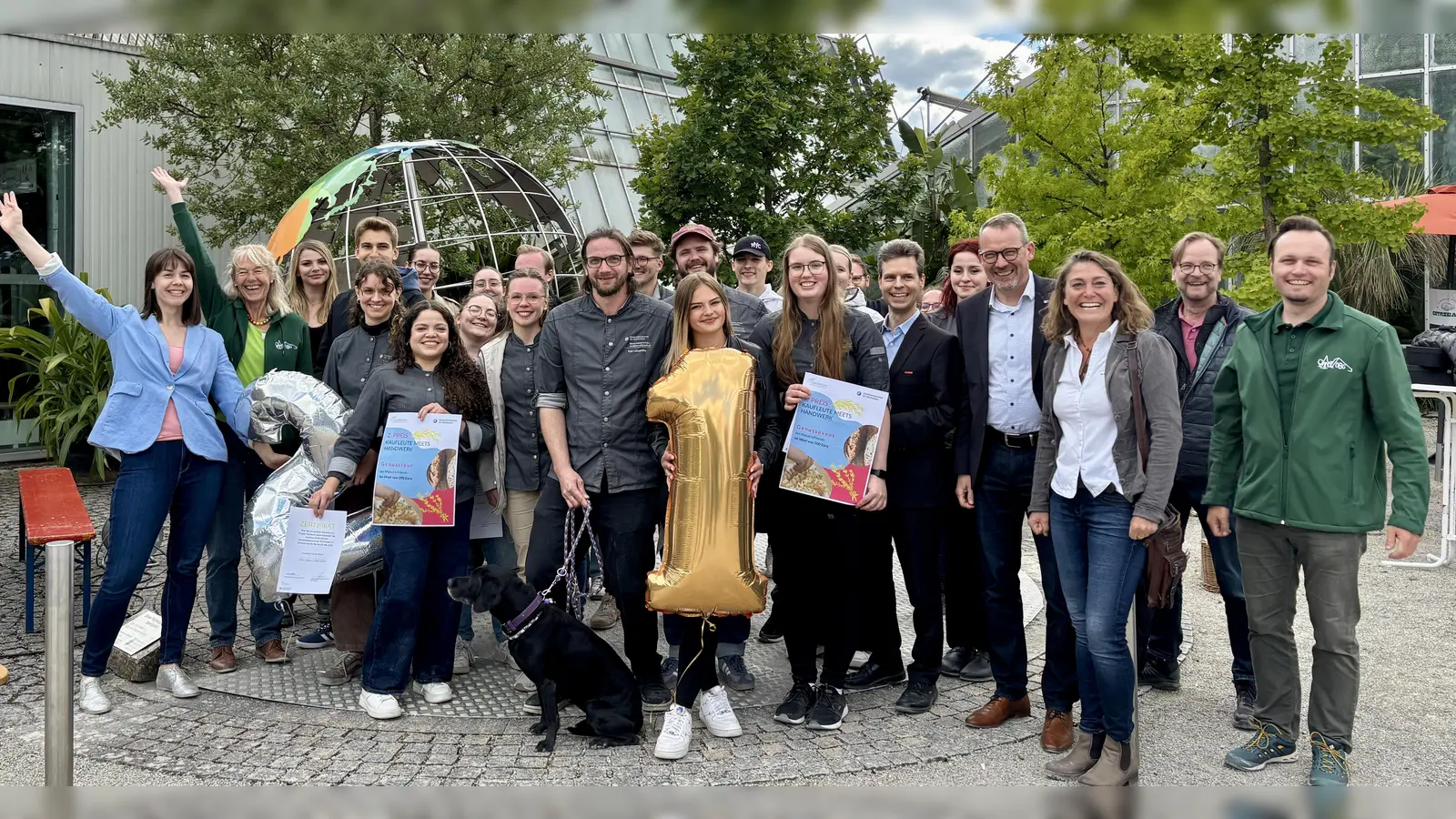 Sechs Teams nutzten die Vielfalt der Kräuter des Ökologisch-Botanischen Gartens der Universität Bayreuth, um innovative Produkte zu entwickeln.  (Foto: red )