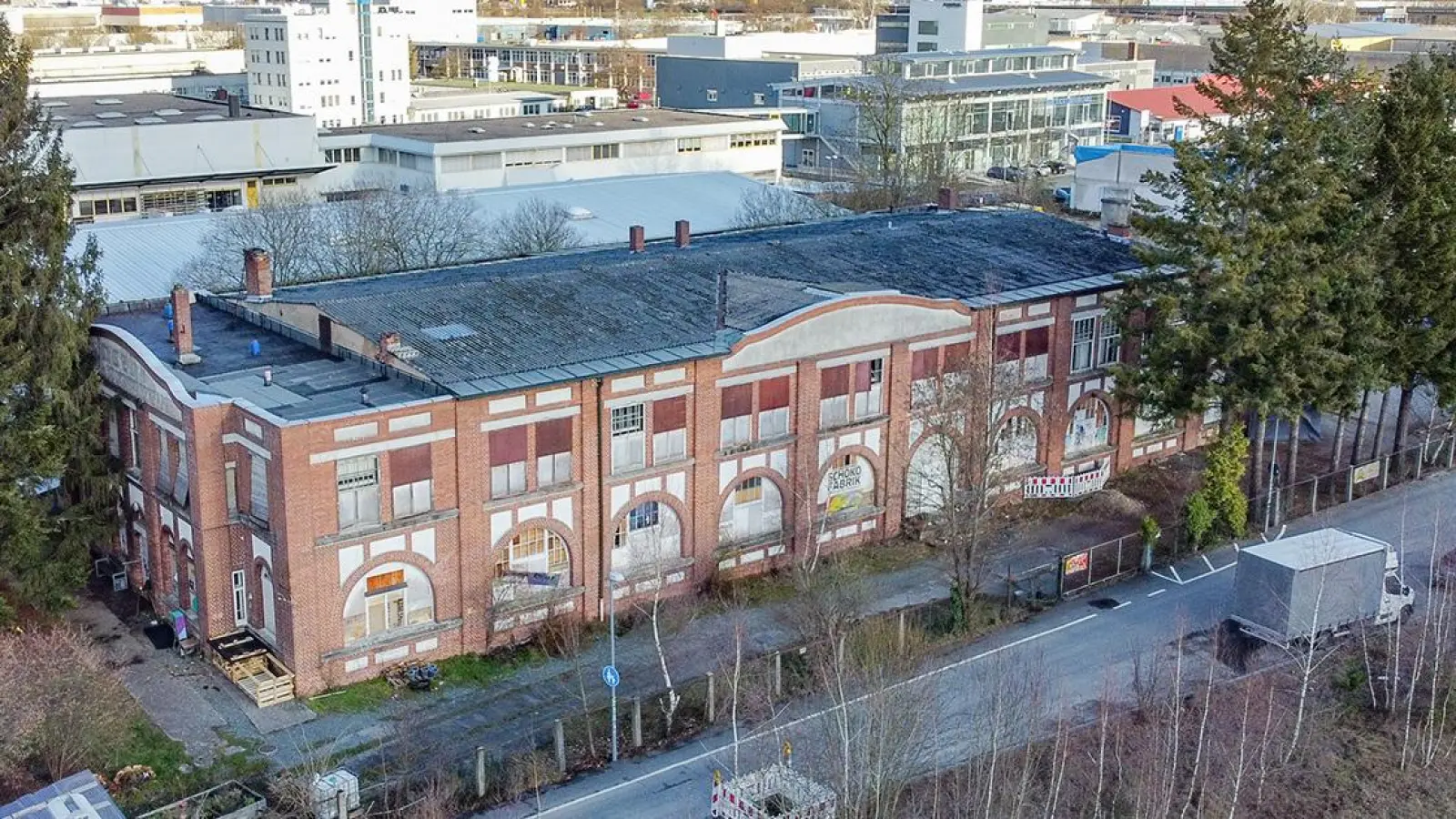 Schokofabrik Bayreuth: Das Industriedenkmal in St. Georgen könnte bald saniert werden. (Foto: Dörfler)