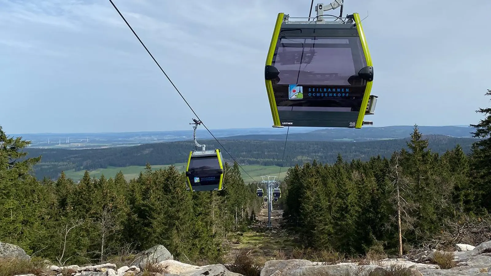 Neue Nord-Seilbahn am Ochsenkopf: Keine Inklusiv-Karte seitens des Landkreises Bayreuth zu machen. (Foto: Lenkeit)