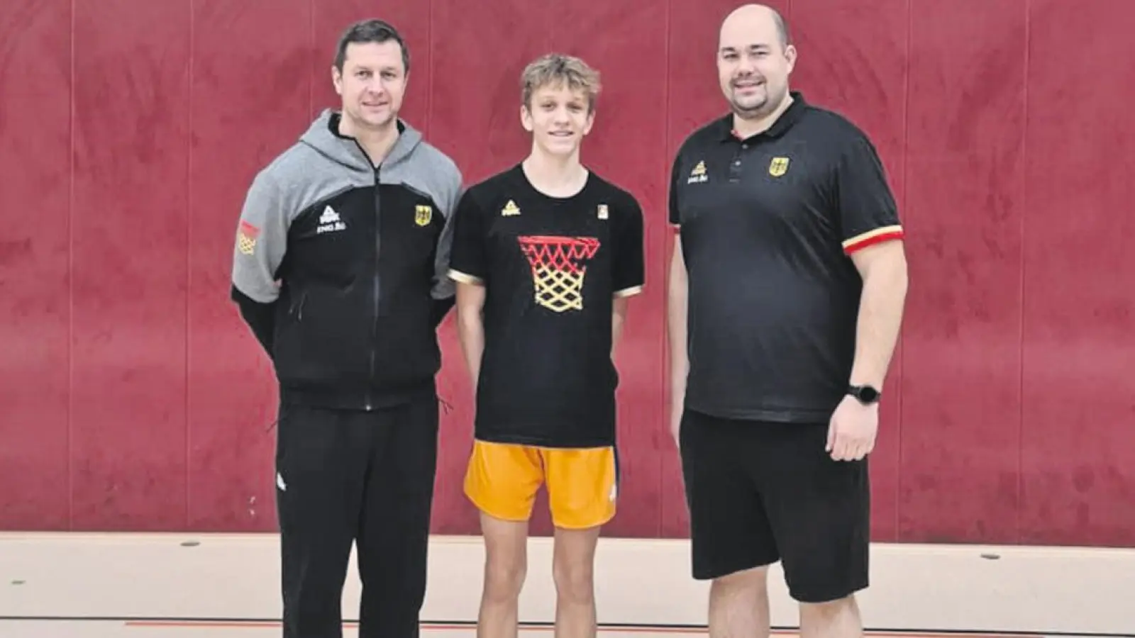 Liam Hollländer, Basketball-Talent der TenneT young heroes aus Bayreuth. (Foto: red)