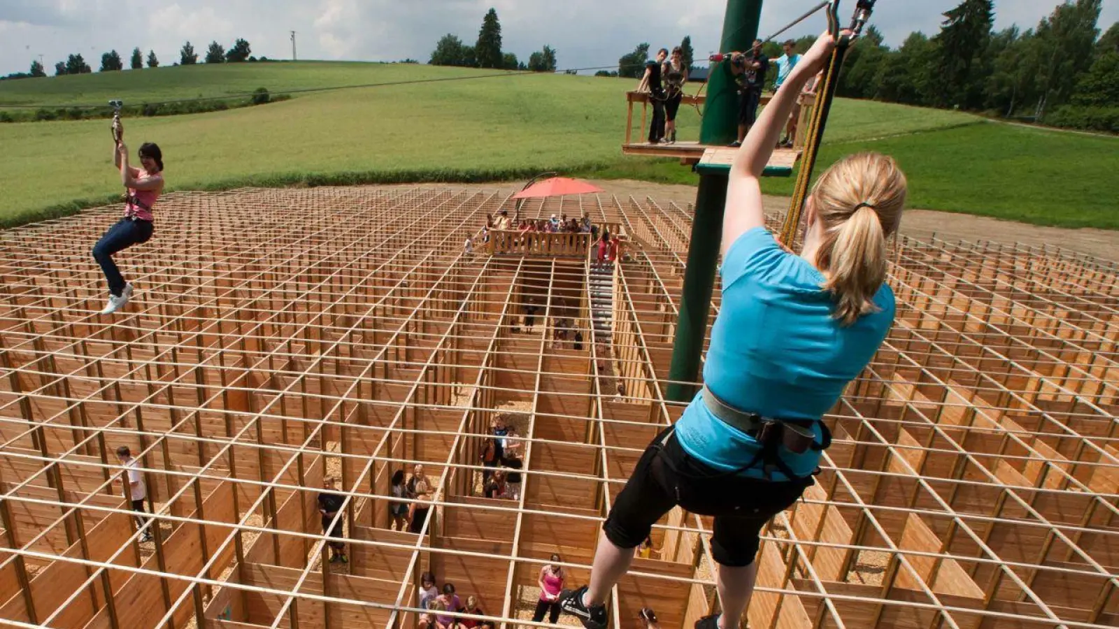 Kletterpark Untreusee / Foto: PR Kletterpark (Foto: inBayreuth.de)