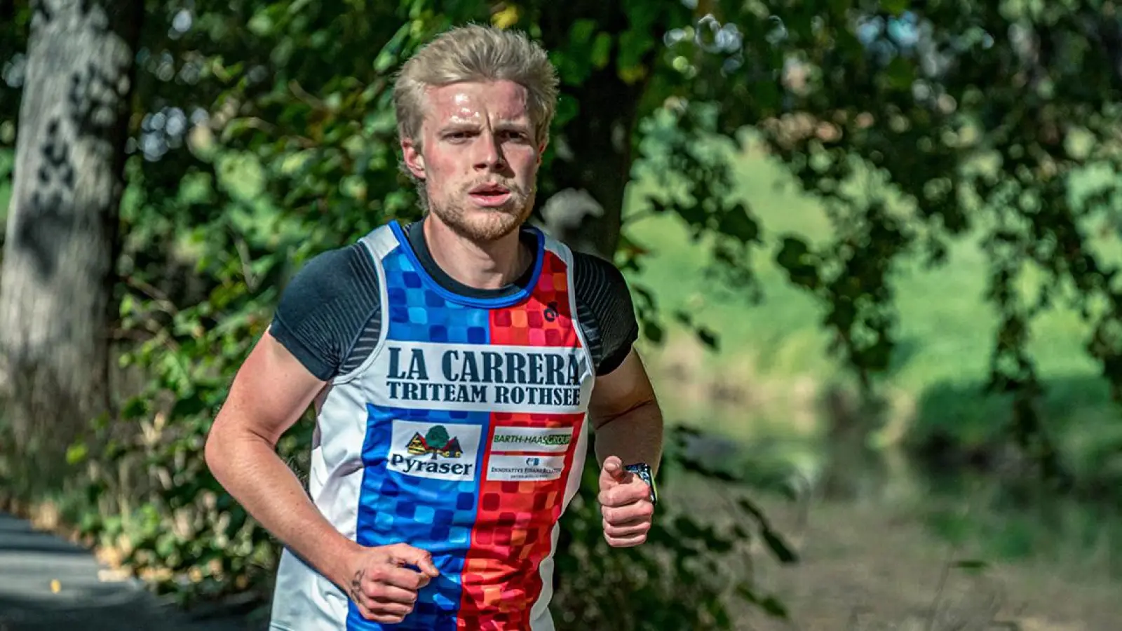 Tagessieger Tim Frisch vom La Carrera TriTeam Rothsee. Foto: Florian Maßen (Foto: Thoralf Anders)