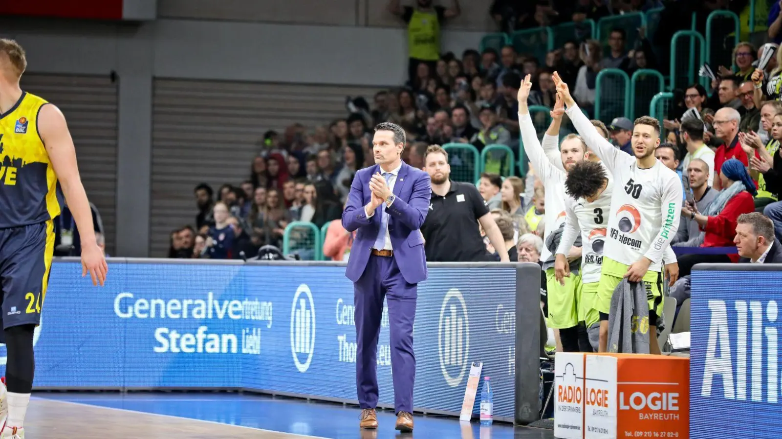 Raoul Korner &amp; Co. starten mit einem Heimspiel gegen Bonn in die neue BBL-Saison. (Foto: Thorsten Ochs)