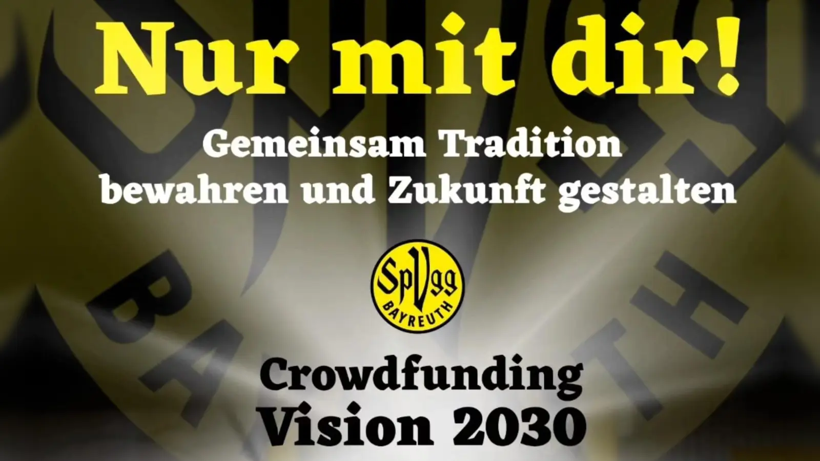 Die Crowdfunding-Aktion der Altstadt wird nochmal bis zum 20. Juli verlängert. (Foto: SpVgg Bayreuth)