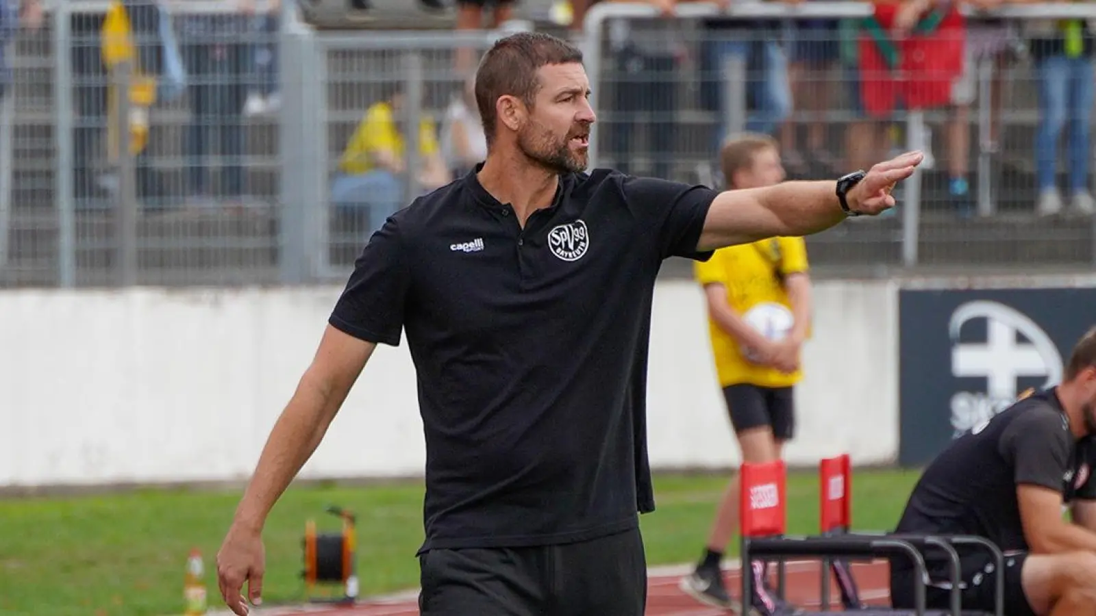 SpVgg Bayreuth: Trainer Thomas Kleine. (Foto: Dörfler)