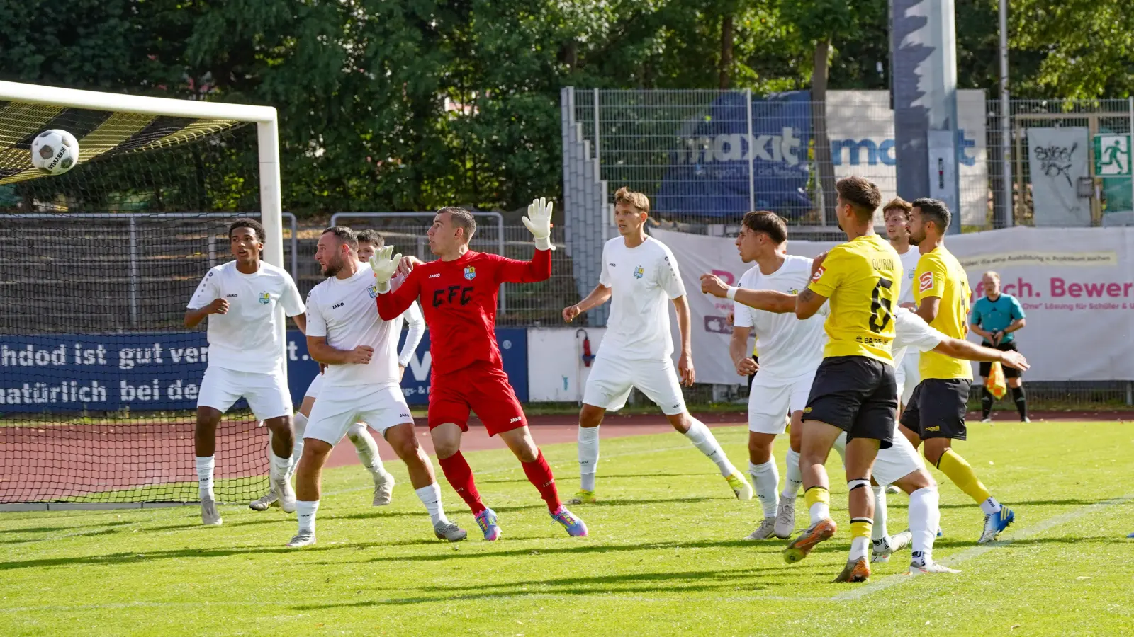 Trotz einer 1:0-Führung zur Pause verlor die Altstadt noch mit 1:3 gegen Chemnitz. (Foto: sd)
