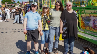 Der Donnerstagnachmittag beim Bayreuther Volksfest gehört traditionell den Menschen mit und ohne Handicap.  (Foto: sd)