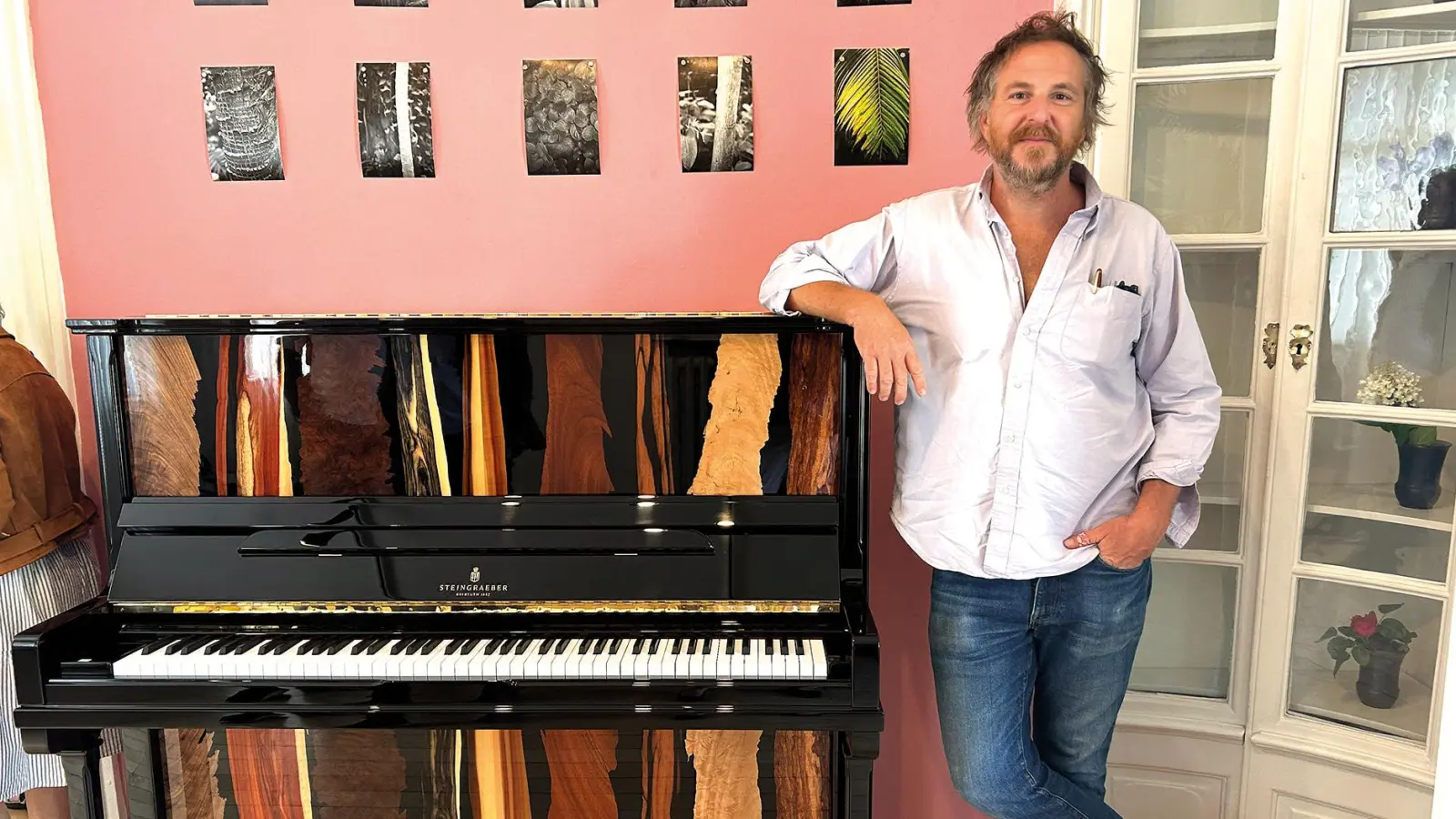 Durch seine kreative Arbeit verwandelt Antoine Wagner den Flügel in ein Gesamtkunstwerk.  (Foto: gmu)