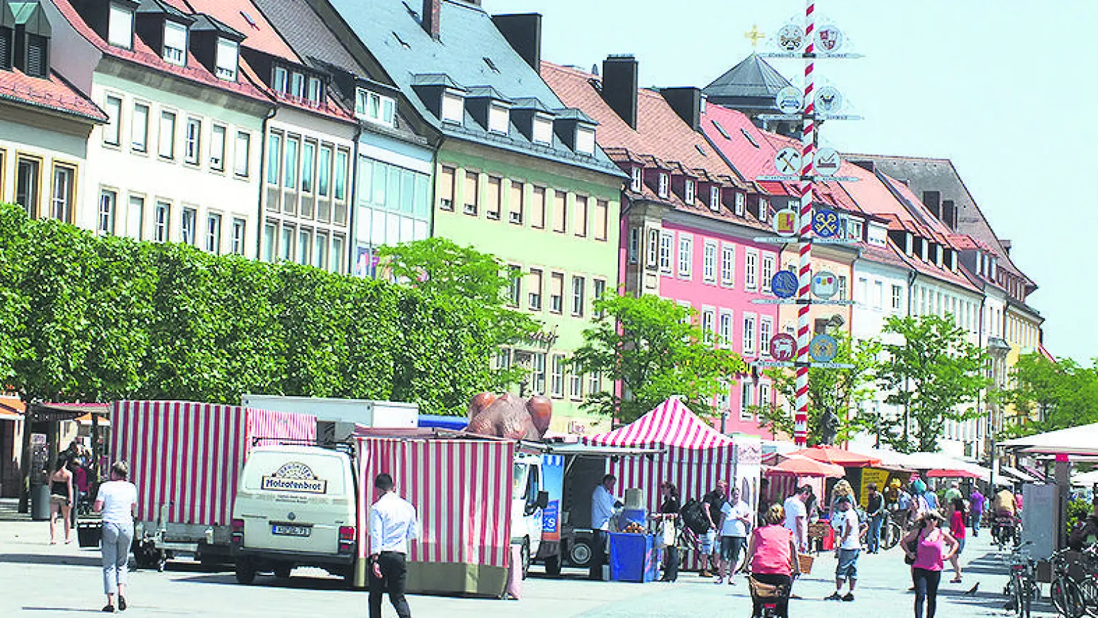 Viktualienmarkt Bayreuth / Foto: Archiv (Foto: inBayreuth.de)