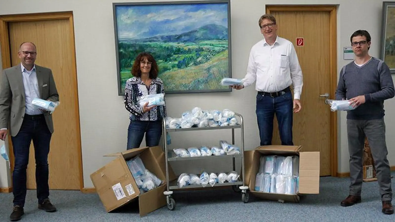 CoronaVirus in Bayreuth: NKD spendet Mund-Nasen-Bedeckungen (Foto: red)