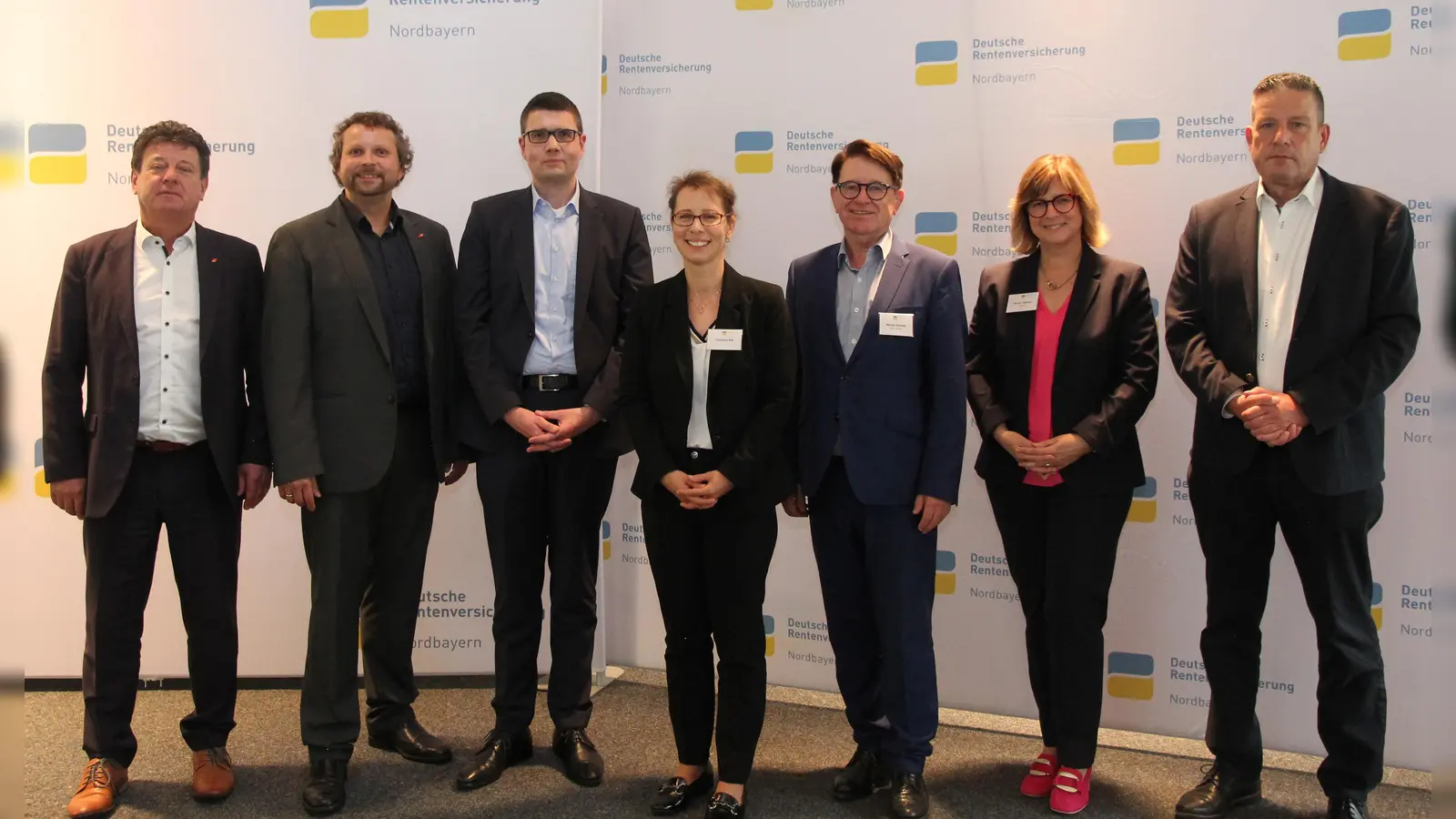 Die Führungsspitze der Deutschen Rentenversicherung Nordbayern (Foto: Isabel Albrecht | DRV Nordbayern)