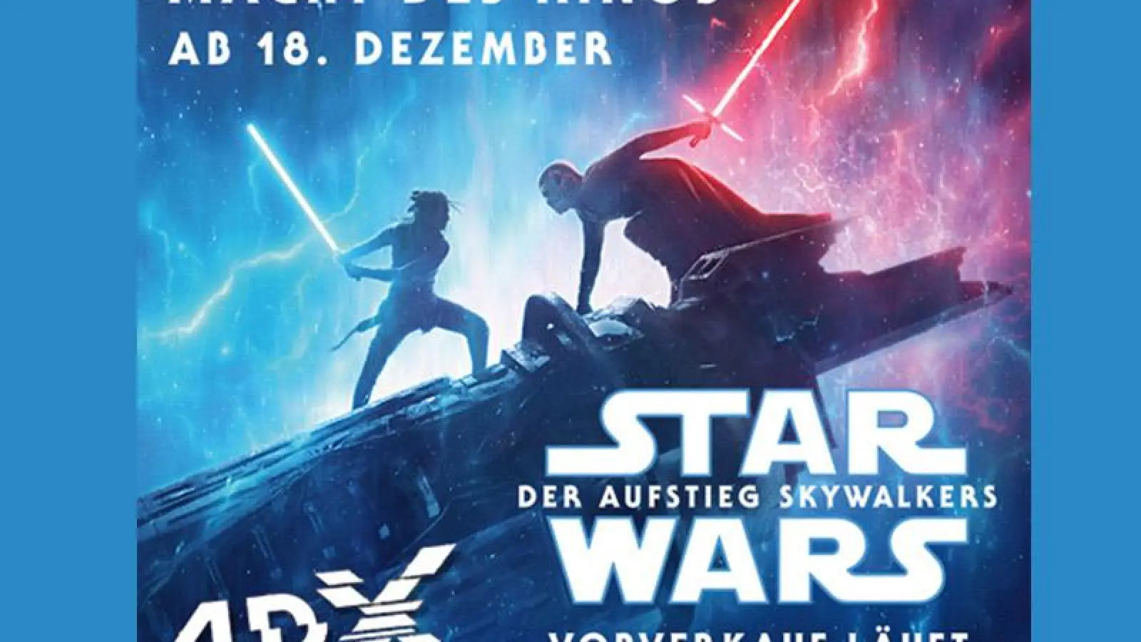 Gewinnspiel: Gewinne 1 x 2 Tickets für die Premiere von Star Wars (beendet) (Foto: inBayreuth.de)