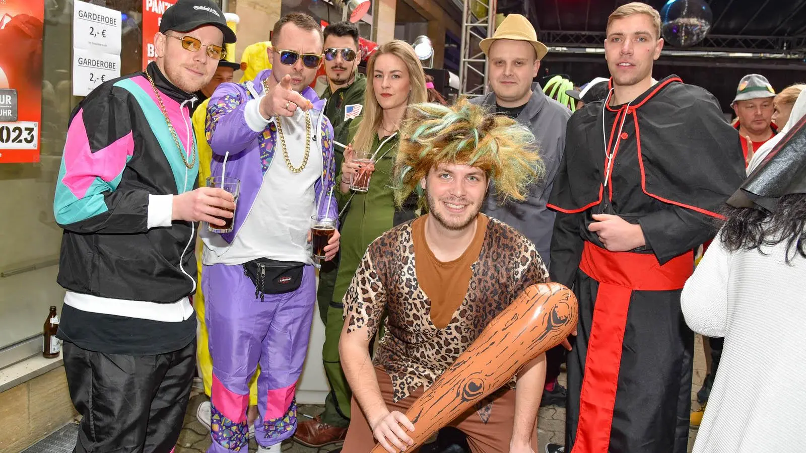 Faschingsdienstag auf dem Marktplatz (Foto: Stefan Dörfler)