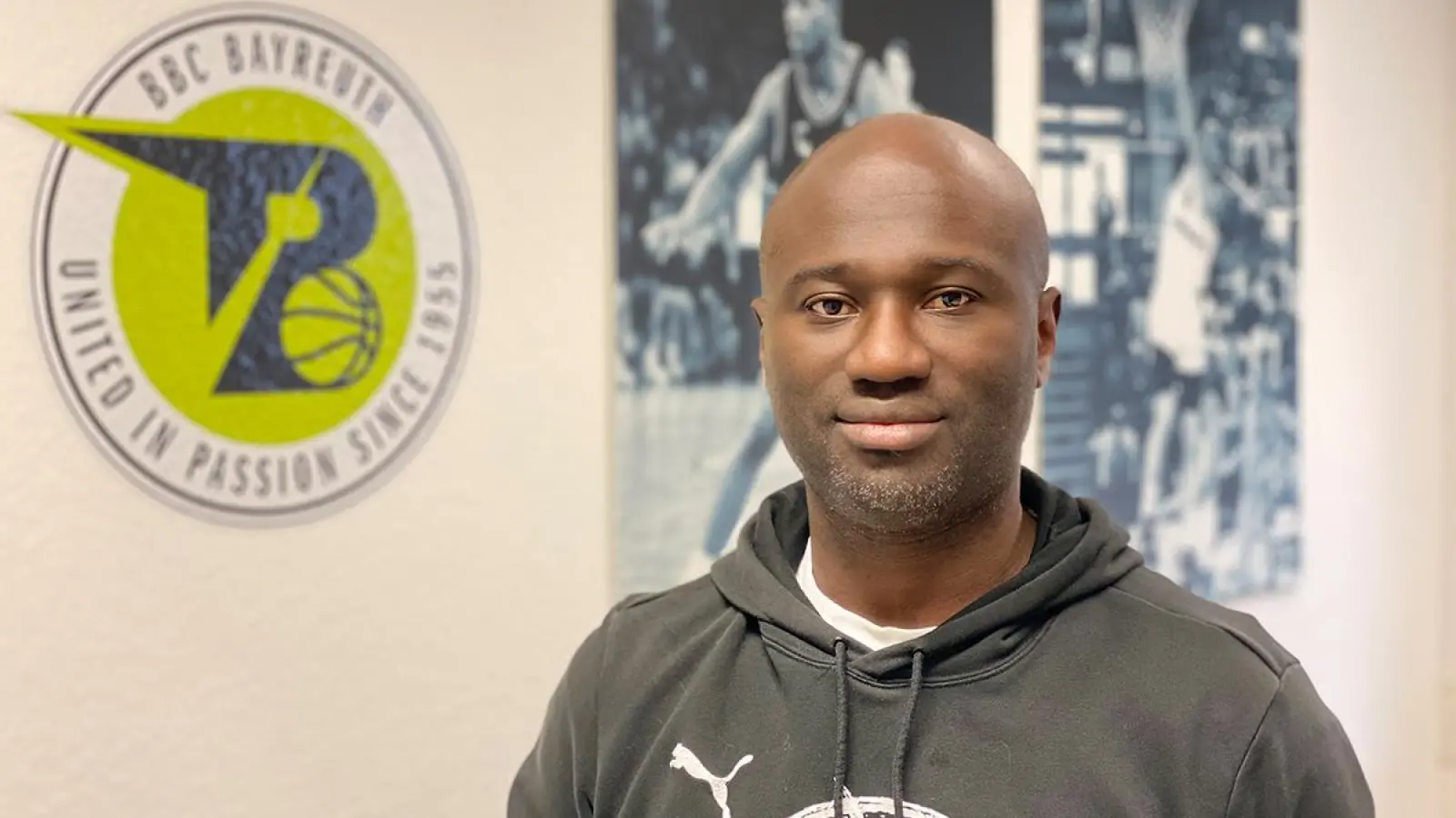 Nachwuchskoordinator Frank Acheampong: Ansprechpartner auf und neben dem Platz für die neu formierten CYBEX Talents. (Foto: jle)