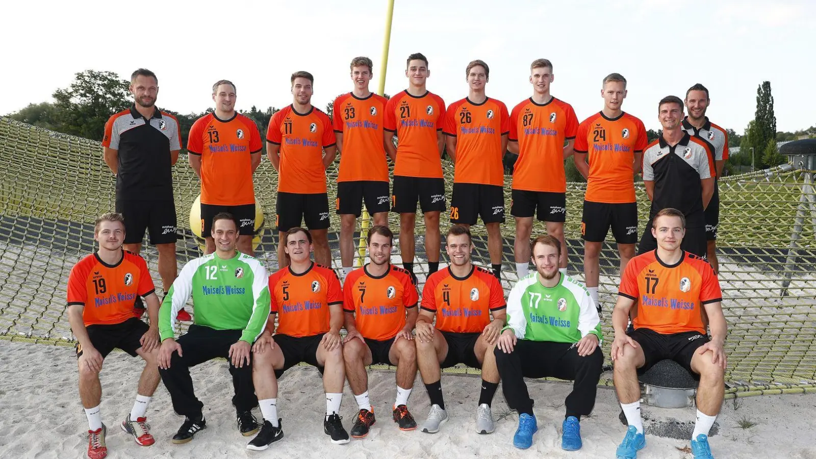 Die erste Mannschaft von HaSpo Bayreuth. (Foto: Peter Kolb)