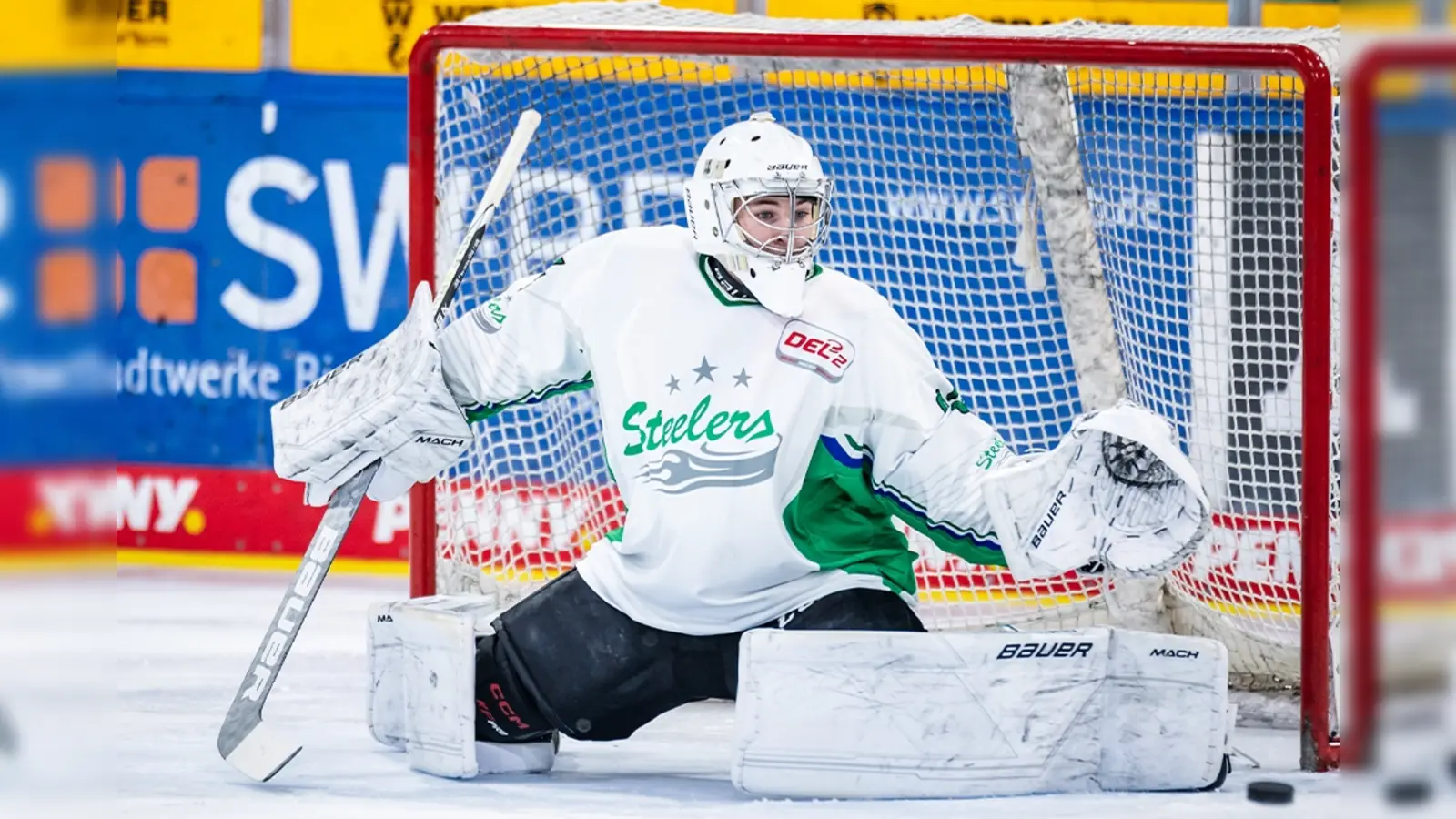 Der Deutsch-Kanadier Conner McLeod wird in der neuen Saison mit einer Förderlizenz als Backup-Goalie bei den onesto Tigers agieren. (Foto: Dominik Thalau)