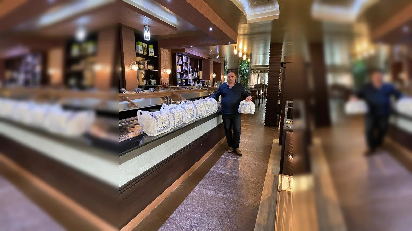 Niko Kalianidis des Restaurants und Hotels Poseidon. (Foto: red)