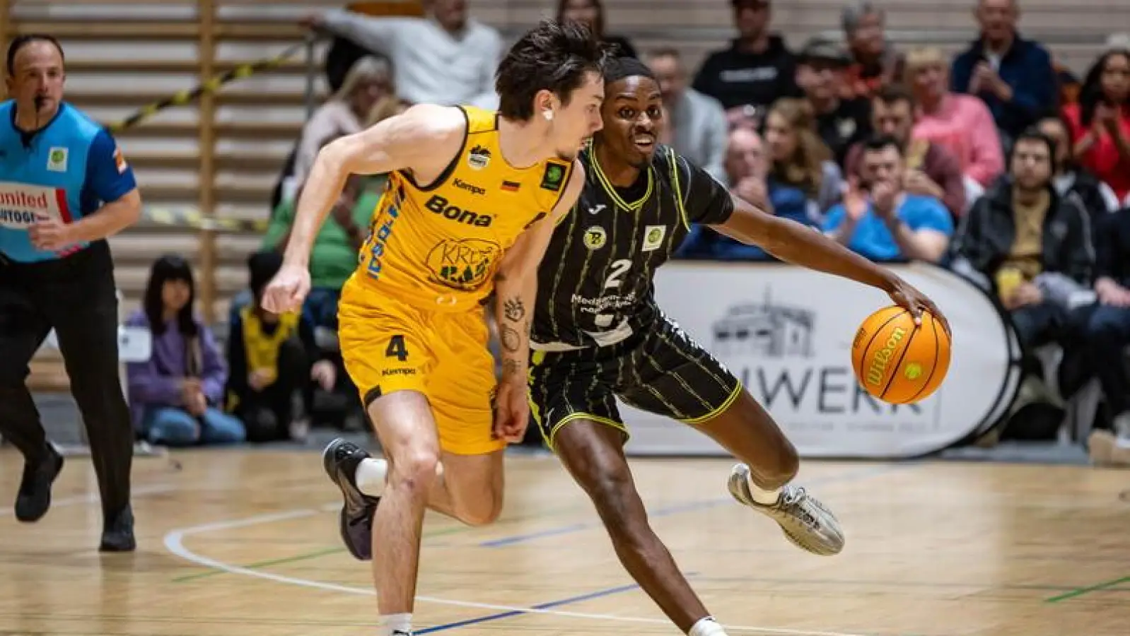 Um auch im Rückspiel gegen Kirchheim erneut eine Chance auf den Sieg zu haben, werden die Leistungsträger wie Tehree Horn (hier im Hinspiel am Ball) eine herausragende Leistung zeigen müssen. (Foto: Archiv/Nina Sander)