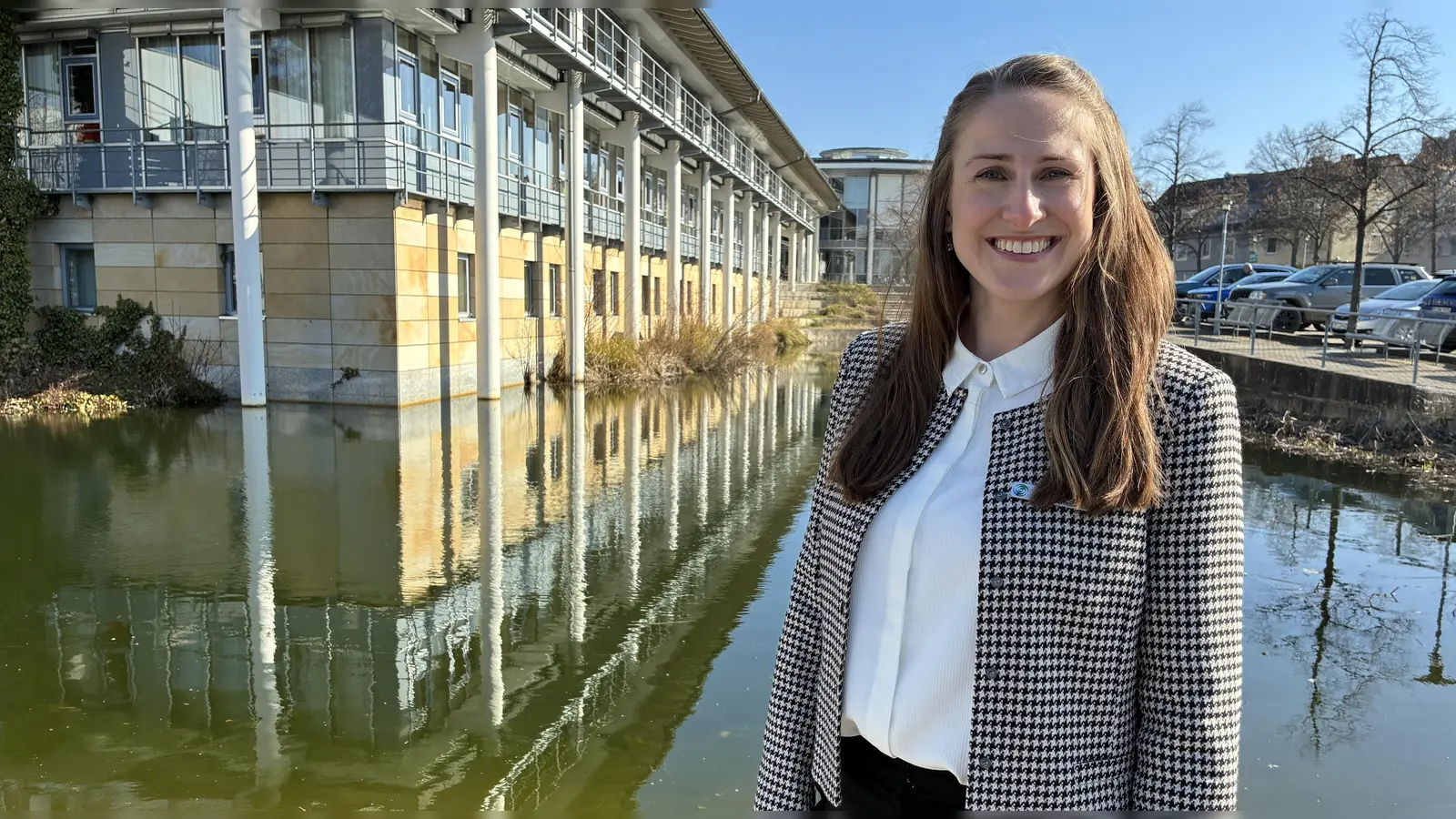 Anne-Theresa Sippel ist die neue Geschäftsbereichsleiterin im Landratsamt Bayreuth (Foto: lennert.vogel@gmail.com, Lennert Vogel)