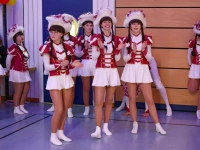 Am Freitag wurde die Bindlacher Bärenhalle zum Schauplatz des großen Gardetreffens. (Foto: sd)