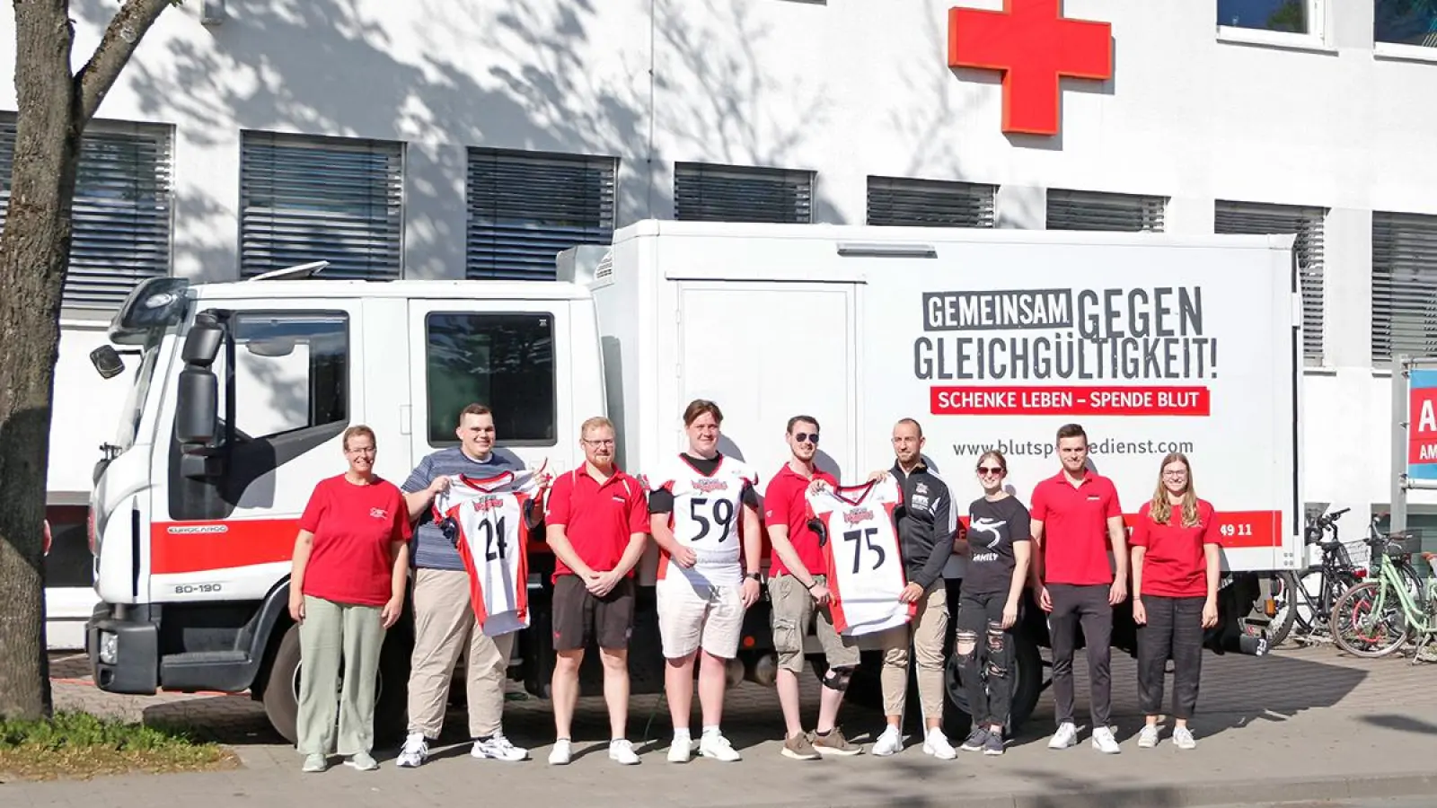 Bayreuth Dragons unterstützen Blutspende.  (Foto: red )