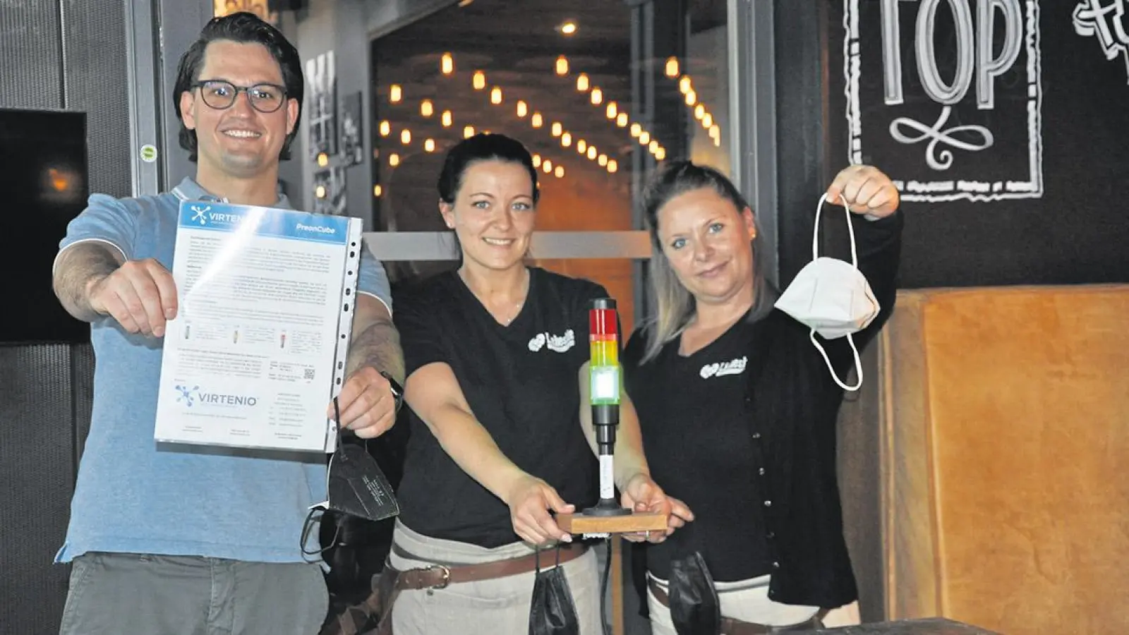 Corona-Virus in Bayreuth: Safety first - Liebesbier investiert in Hygienemaßnahmen (Foto: Munzert)