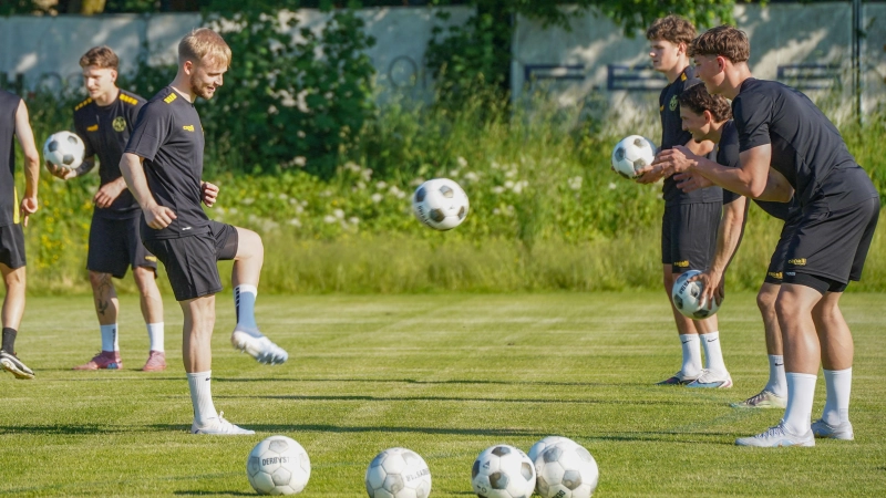 Die SpVgg Bayreuth hatte am heutigen Donnerstag Abend ihren Trainingsauftakt für die neue Saison in der Regionalliga Bayern. (Foto: sd)