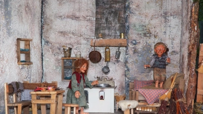 Das Marionettentheater Operla: Im Bild zu sehen die Aufführung des Märchens „Hänsel und Gretel“.  (Foto: red )