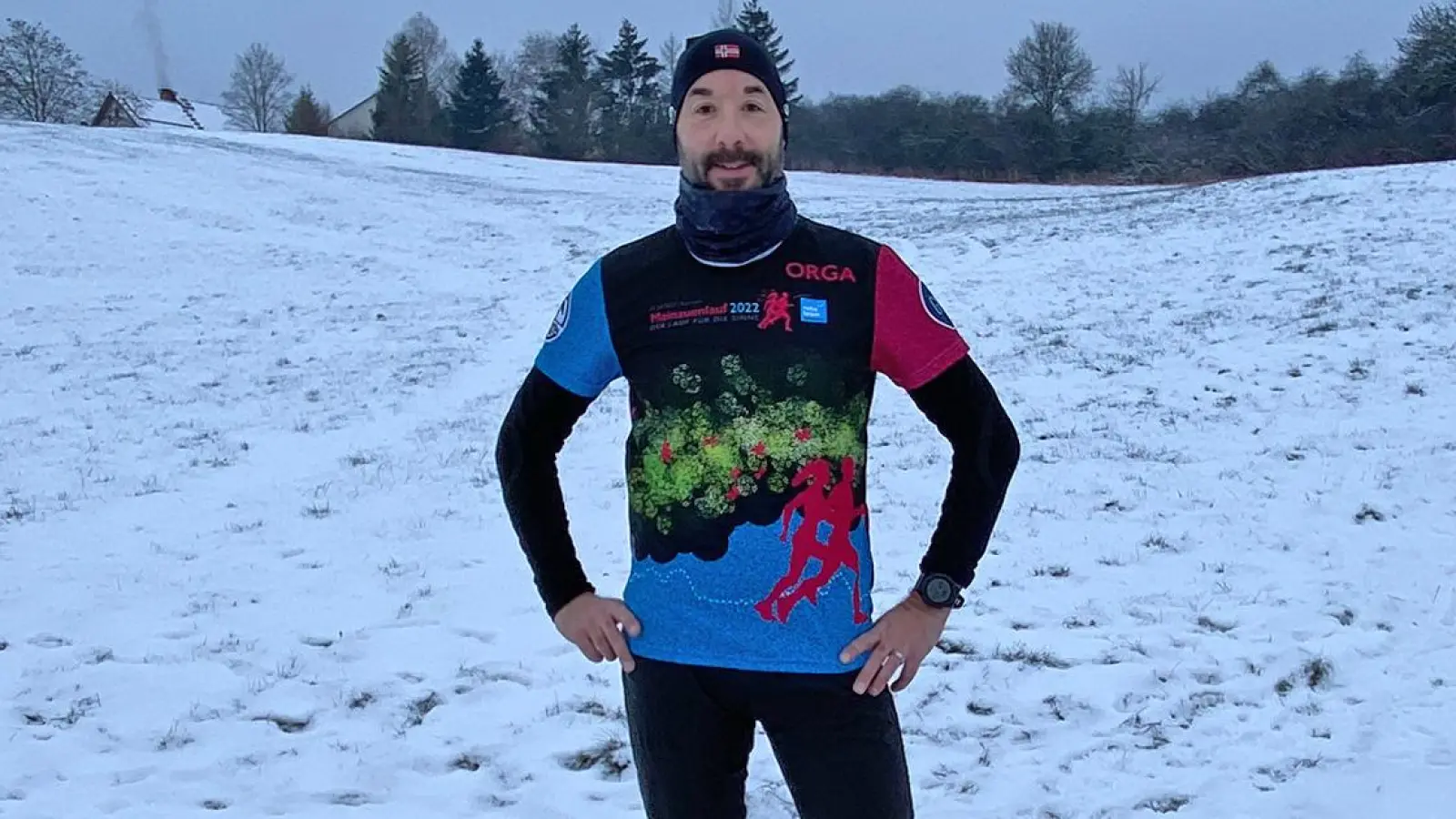 Florian Maßen vom Bayreuther Laufverein MaliCrew gibt Tipps zum Sport mit Spaßfaktor an den Weihnachtsfeiertagen. (Foto: Lenkeit)