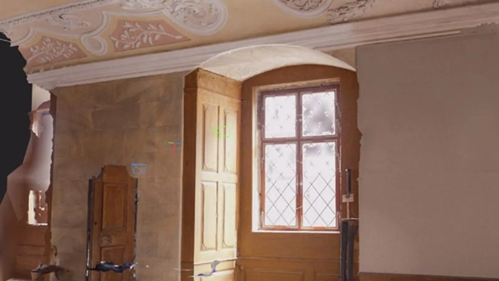 3D-Rekonstruktion der historischen Kemenate in Schloss Thurnau (Foto: red)