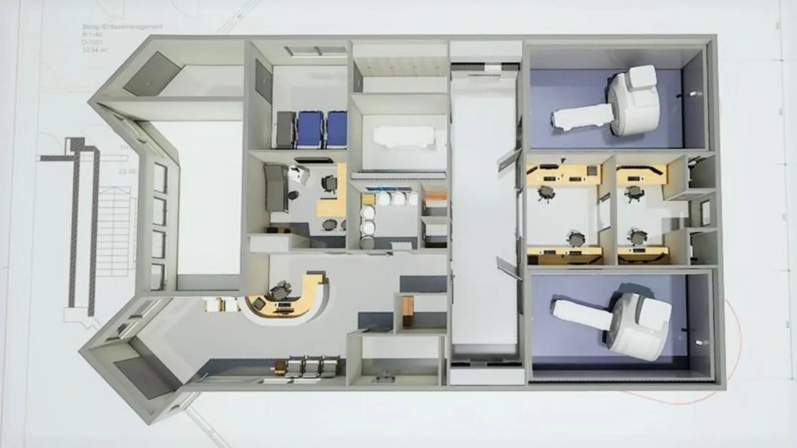 So wird das neue MRT-Zentrum am Klinikum Bayreuth aussehen. (Foto: red )