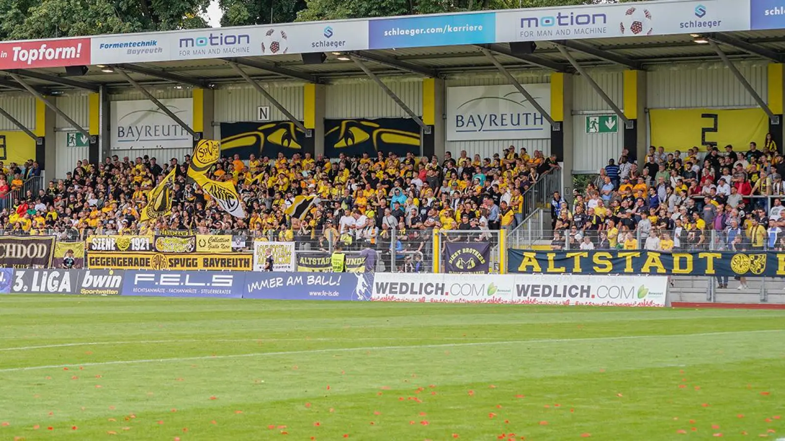 Gewinnspiel: 5 x 2 Stehplatzkarten für das Spiel SpVgg Bayreuth vs. 1860 München (beendet) (Foto: Dörfler)