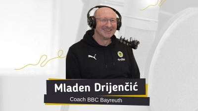 Mladen Drijencic: Der Head Coach des BBC Bayreuth zu Gast im inbayreuth Podcast. (Foto: red)
